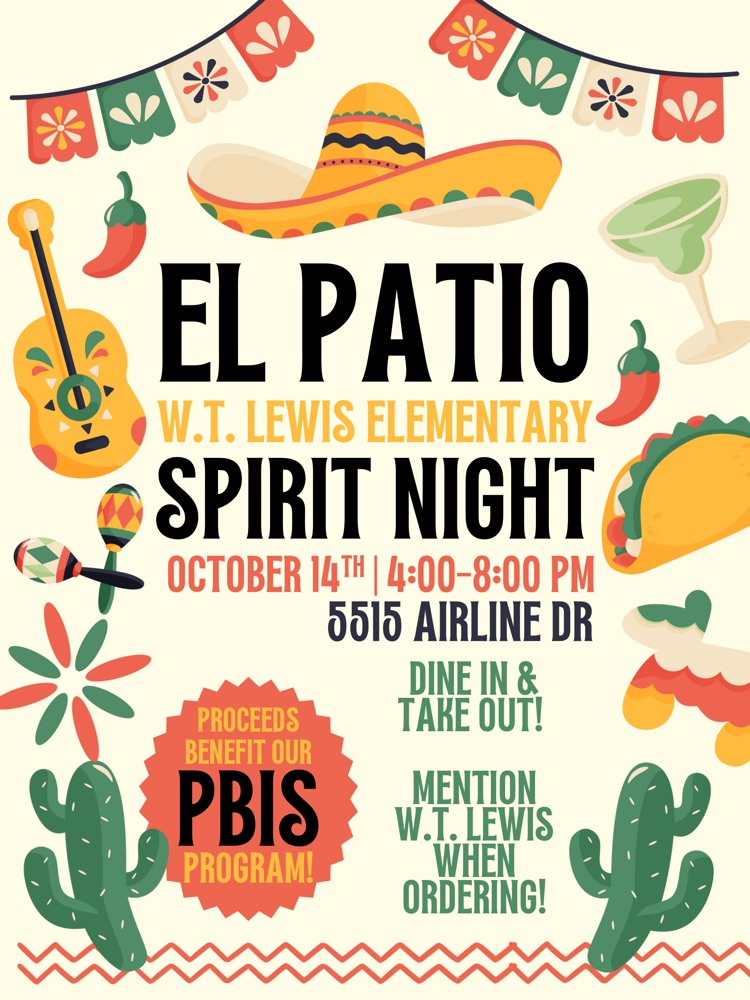 el patio spirit night