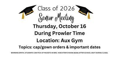 Senior meeting