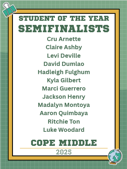 SOY semifinalist