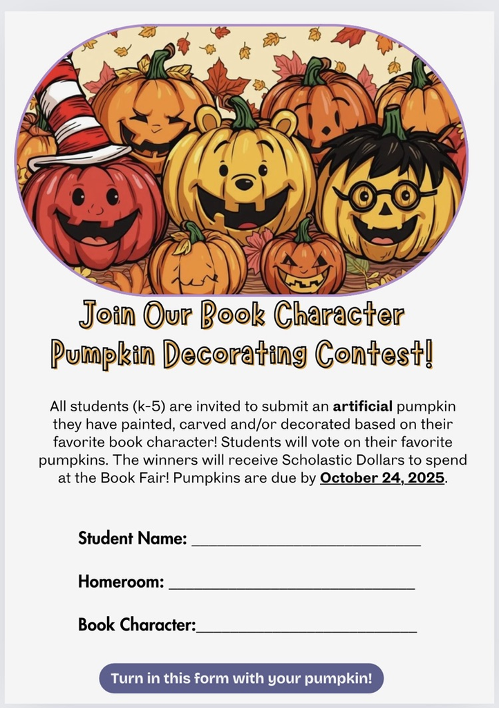 pumpkin book character 