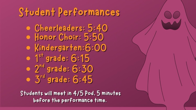 student performances