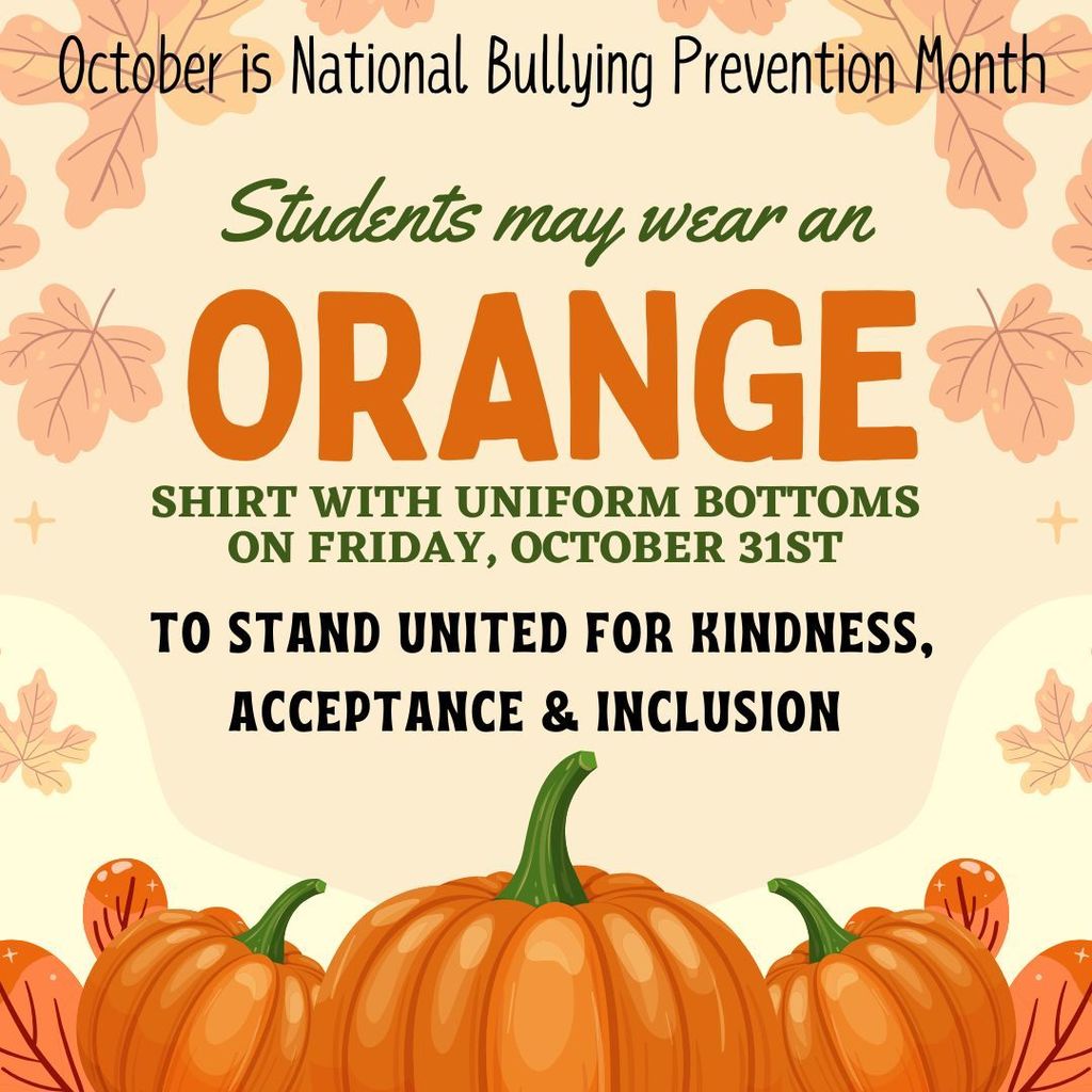 Orange Shirts 10/31