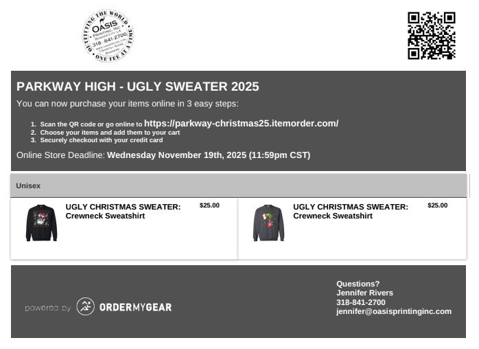 Ugly Christmas sweater