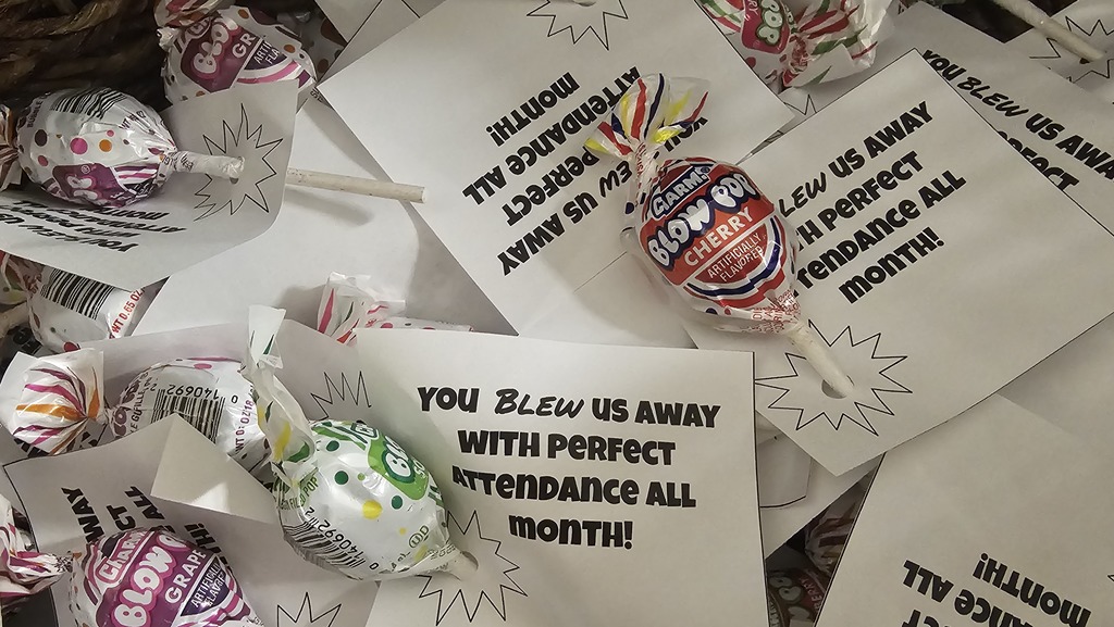 October Perfect Attendance