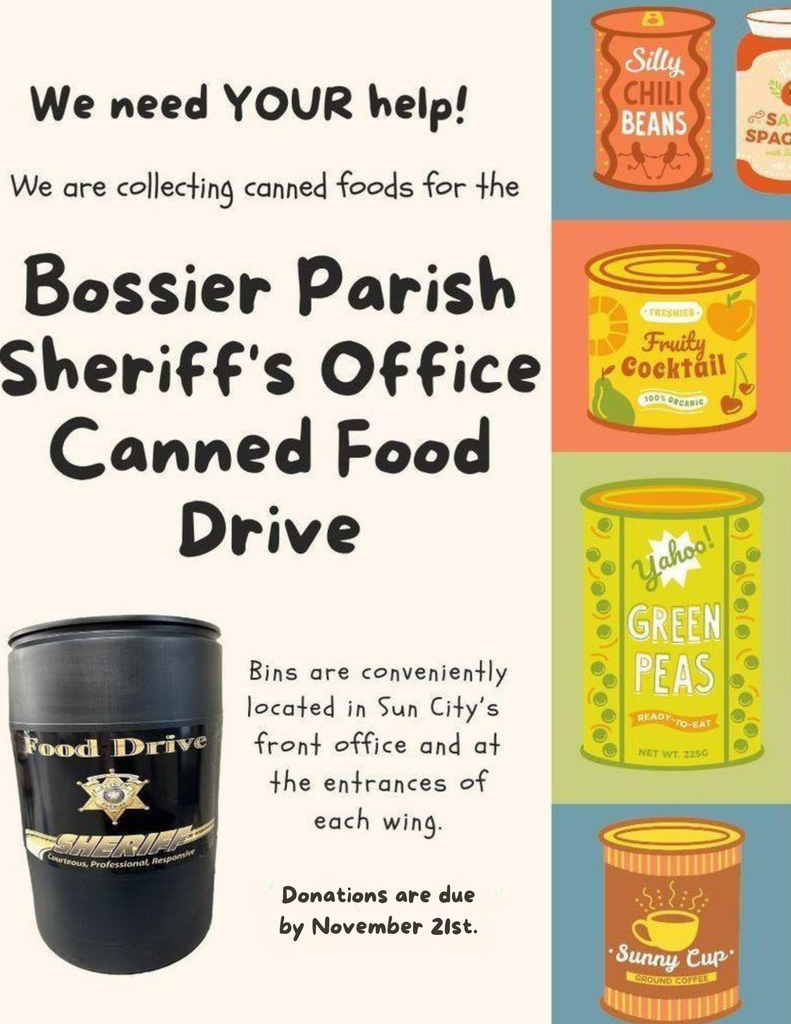 Canned Food Drive