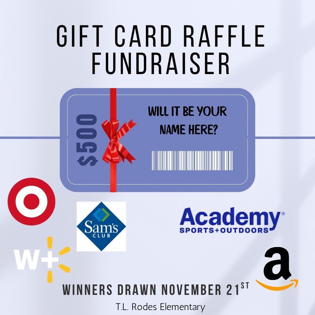 Gift Card Fundraisier info