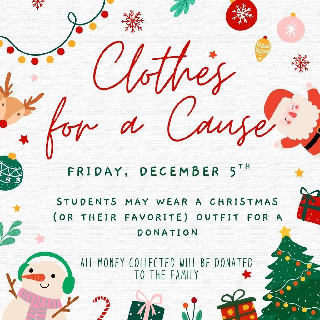 Clothes for a Cause 12/5