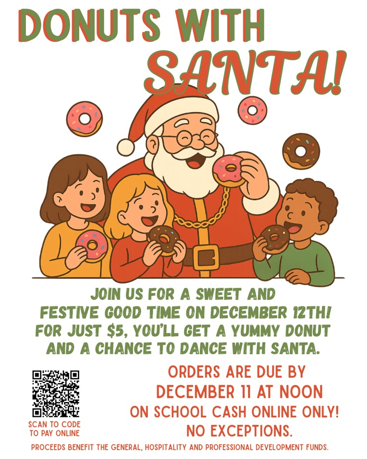donuts w Santa
