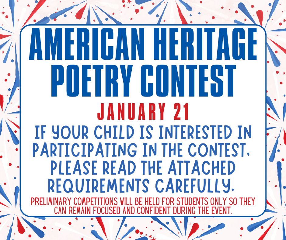American heritage poetry contest 