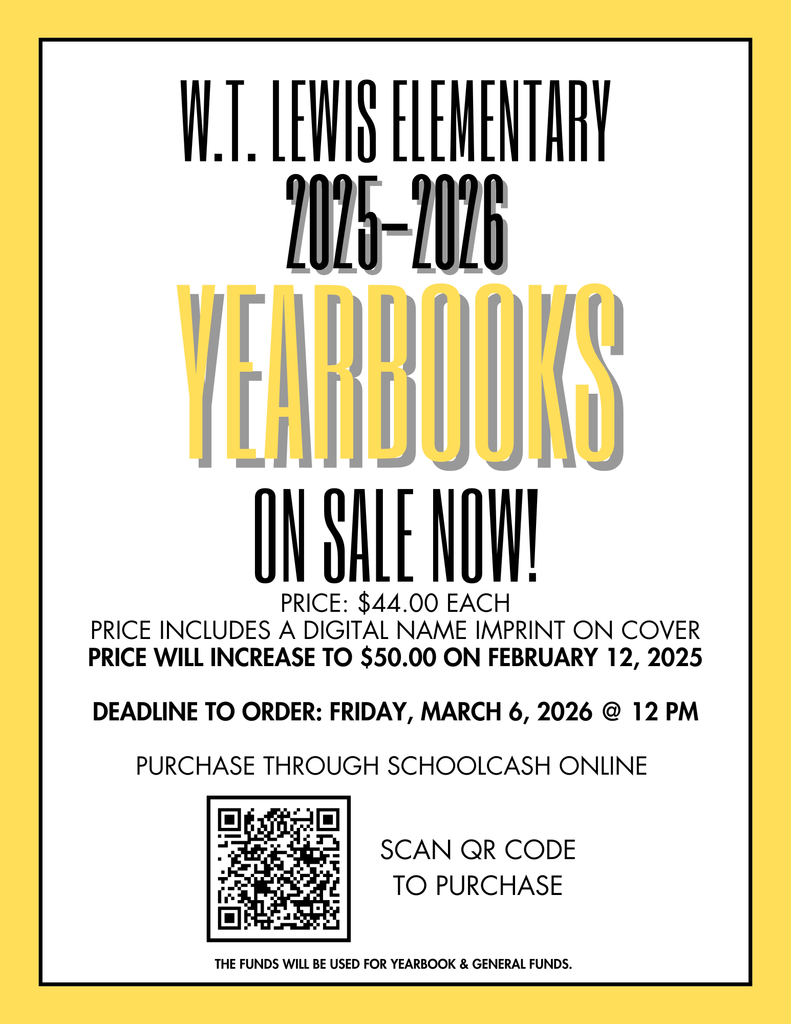 2025-2026 Yearbooks are on sale! The price is $44.00 & that includes a digital name imprint on the cover. The price will increase to $50.00 on February 12. Deadline to order: Friday, March 6th, 2026 @ 12 PM. Purchase through SchoolCash Online HERE 👉 https://bossierparish.schoolcashonline.com/Fee/Details/17130/338/False/True 👈 In the back of the yearbook, parents and other family members have the opportunity to show how proud they are of their 5th grader and wish them luck in middle school. Reserve your 5th grader’s space in the 2025-2026 yearbook and order your 5th Grade Farewell! There are limited spots, so don't wait! The deadline to purchase a 5th Grade Farewell is March 2nd. Purchase through SchoolCash Online HERE 👉 https://bossierparish.schoolcashonline.com/Fee/Details/19501/338/False/True 👈 All proceeds will benefit the Yearbook and General Funds. If you have any questions, please contact Mrs. Mills!