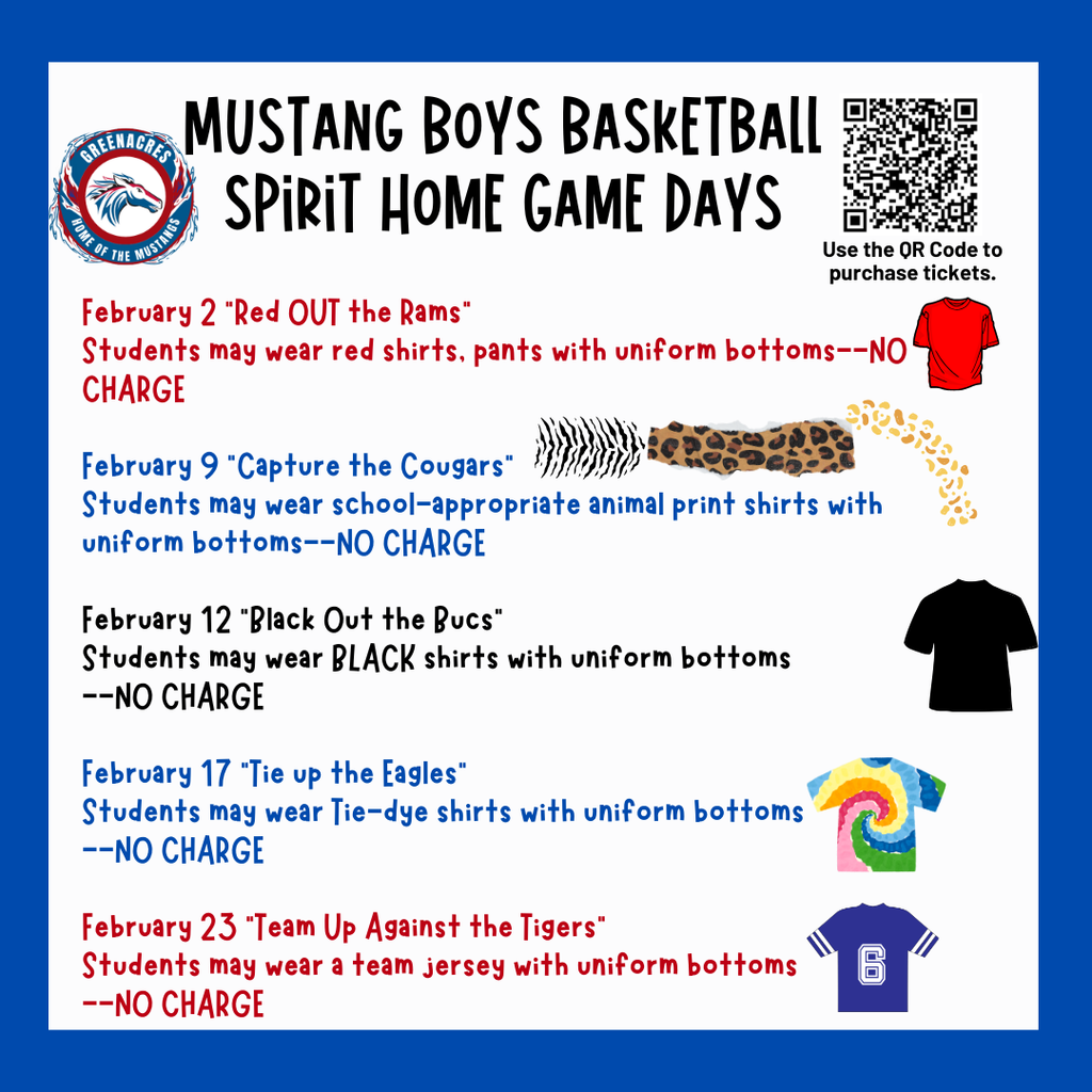 Bball spirit days