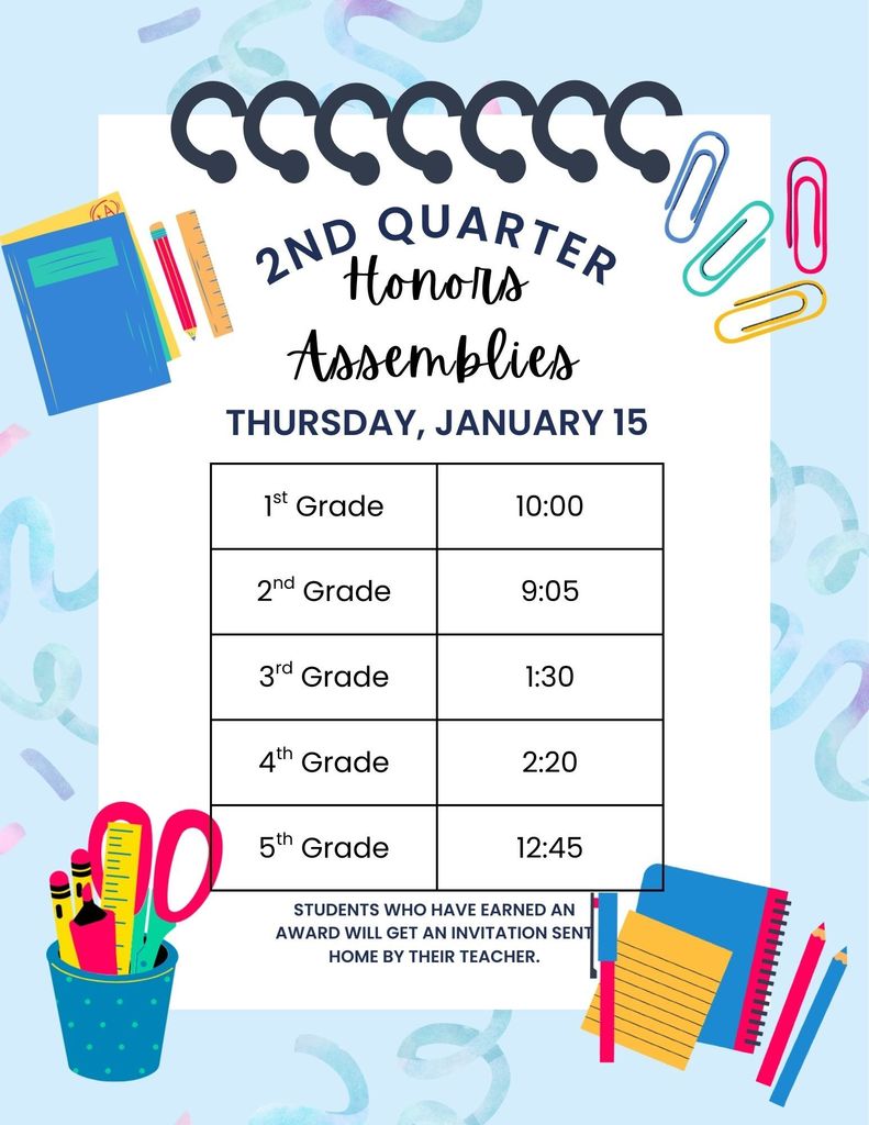 Honors Assemblies