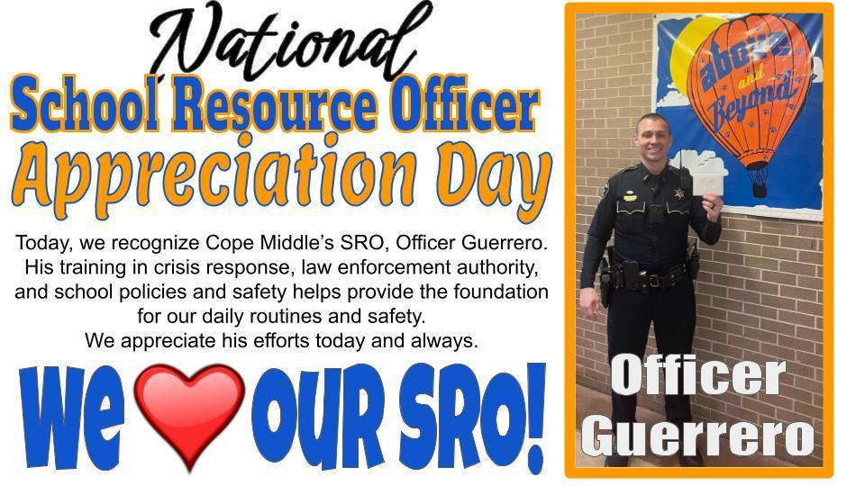 National SRO Day 2026