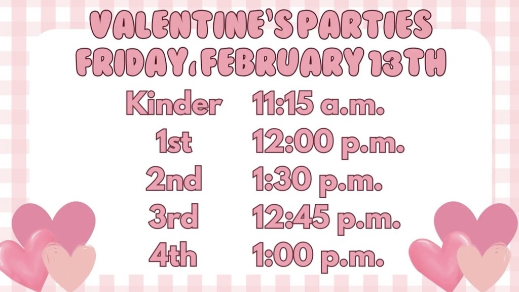 Valentine’s Parties
