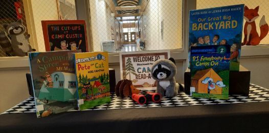 Reading Makes Us Happy Campers!