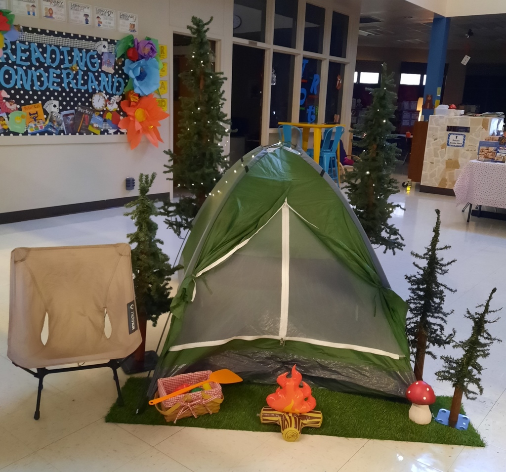 Reading Makes Us Happy Campers!