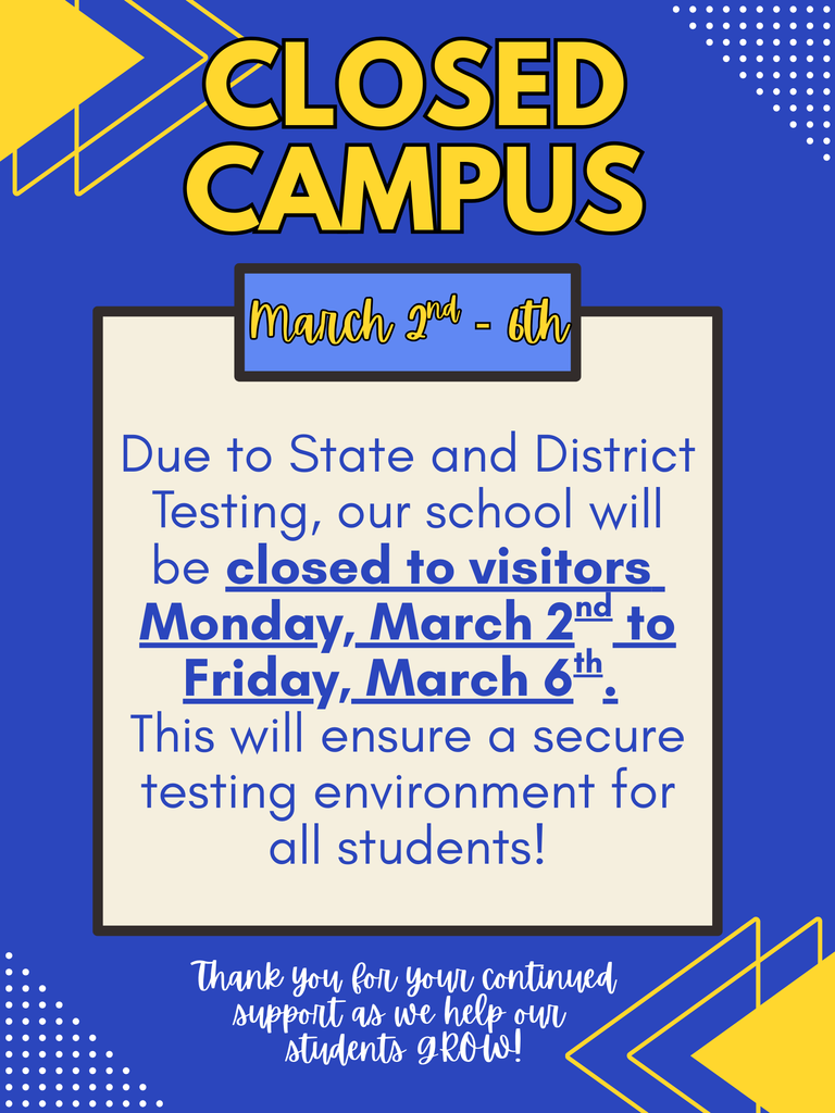 Campus Closed to Visitors