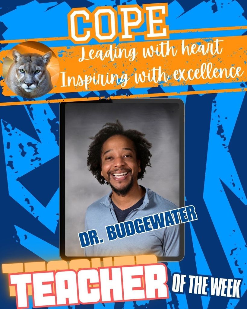 teacher of the week budgewater