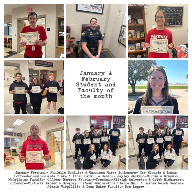 January and February 