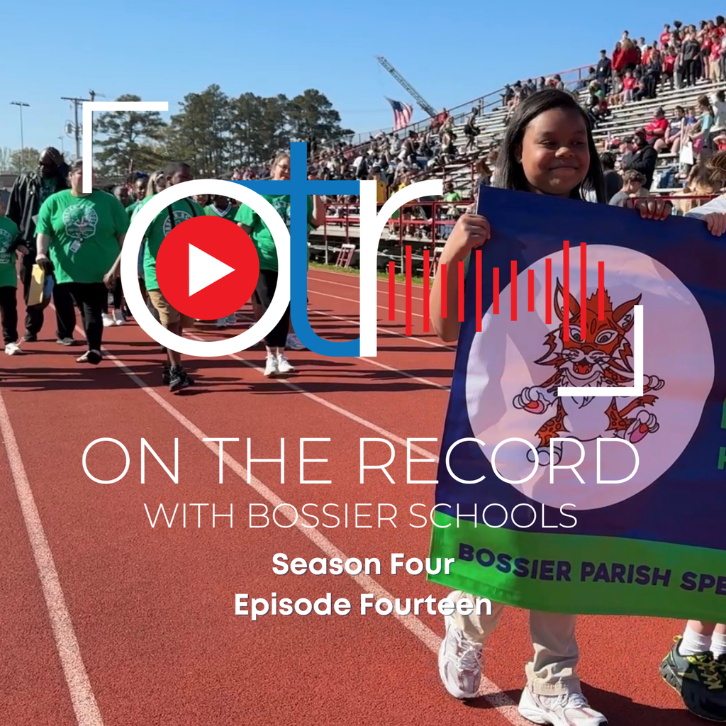 Special Olympians marching into the stadium