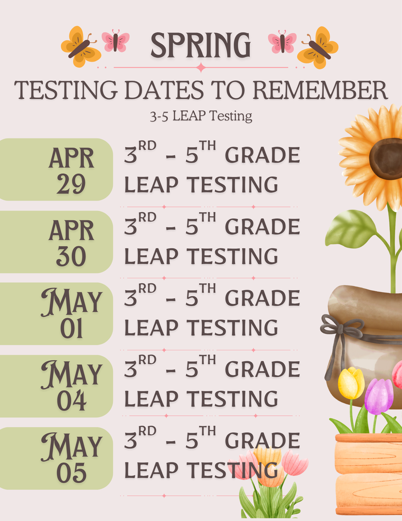 3-5 LEAP Dates