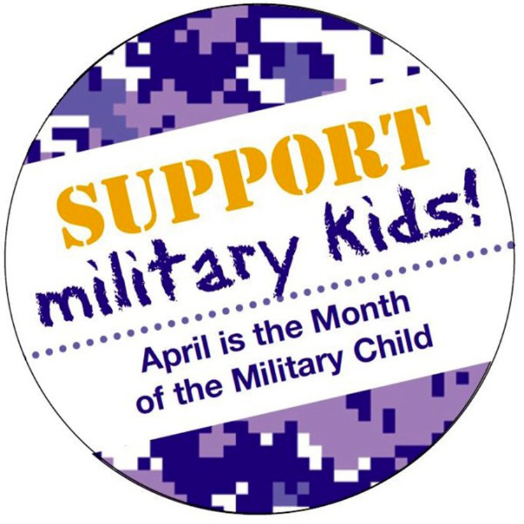 April is the month of the military child