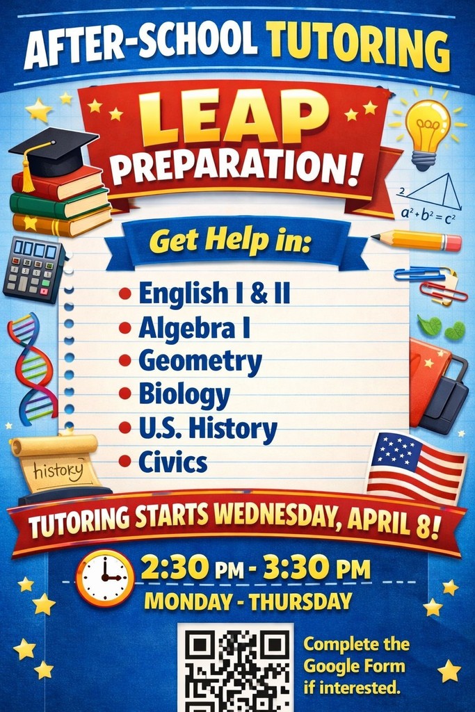 After school LEAP tutoring