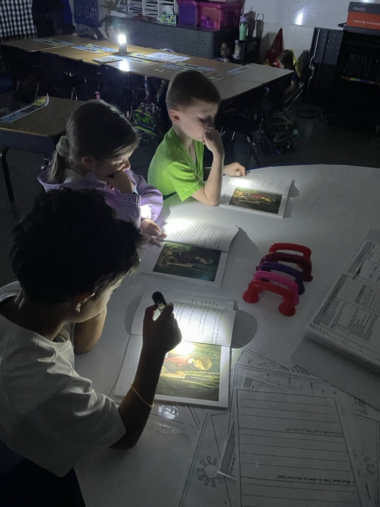 flashlight reading 