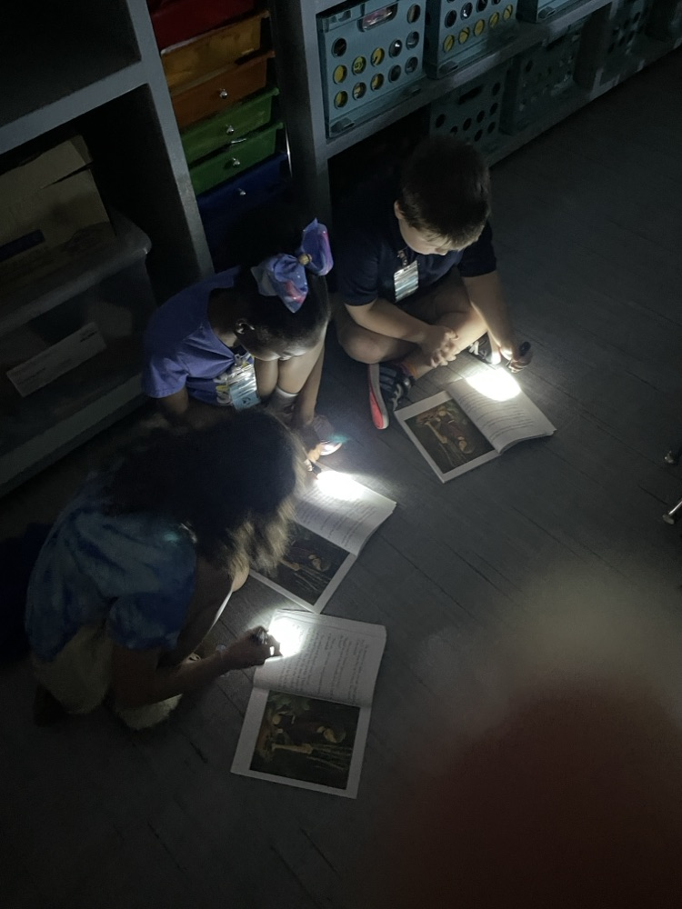 flashlight reading 