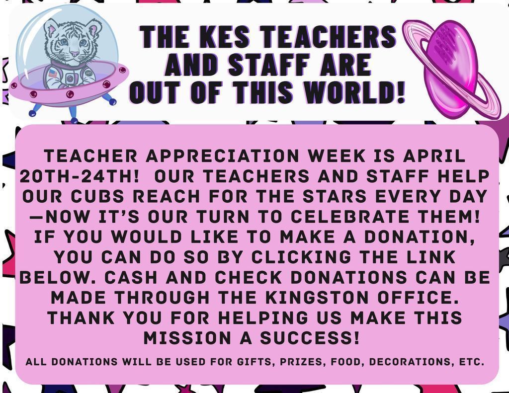 KES Teacher Staff Appreciation