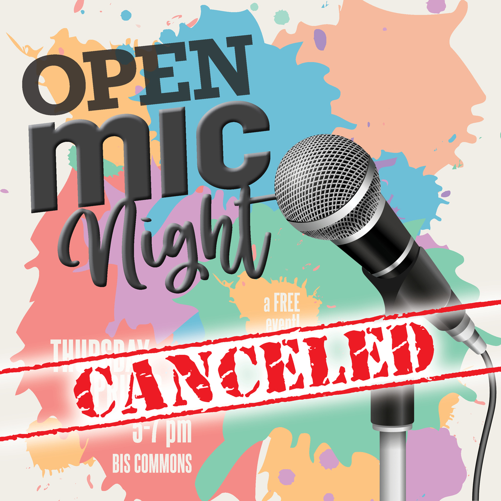 2025-26_Open Mic Night Canceled