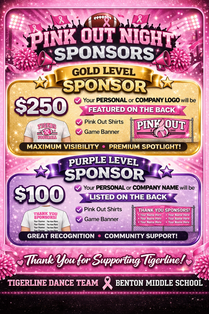 danceline fundraiser