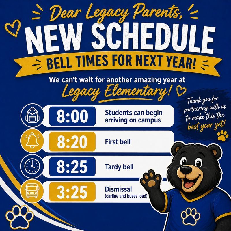 New Bell Times