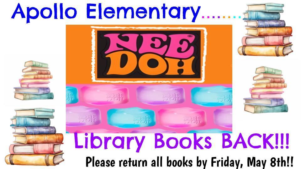 RETURN LIBRARY BOOKS