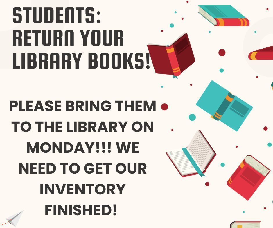 Bring in your library books