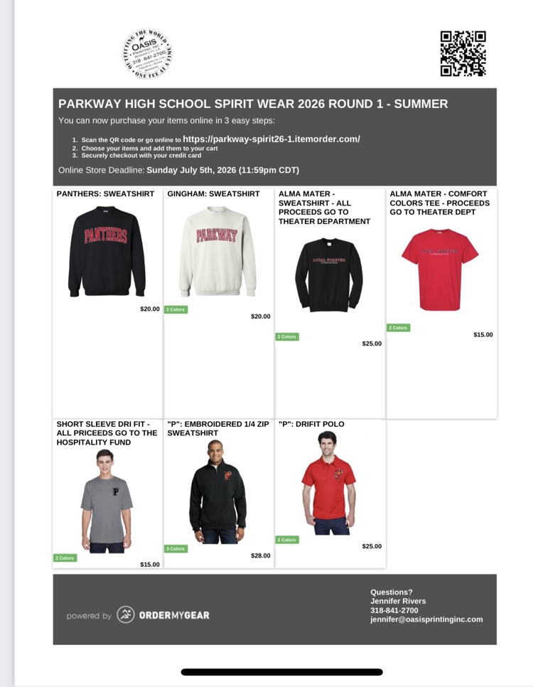 spirit wear 1