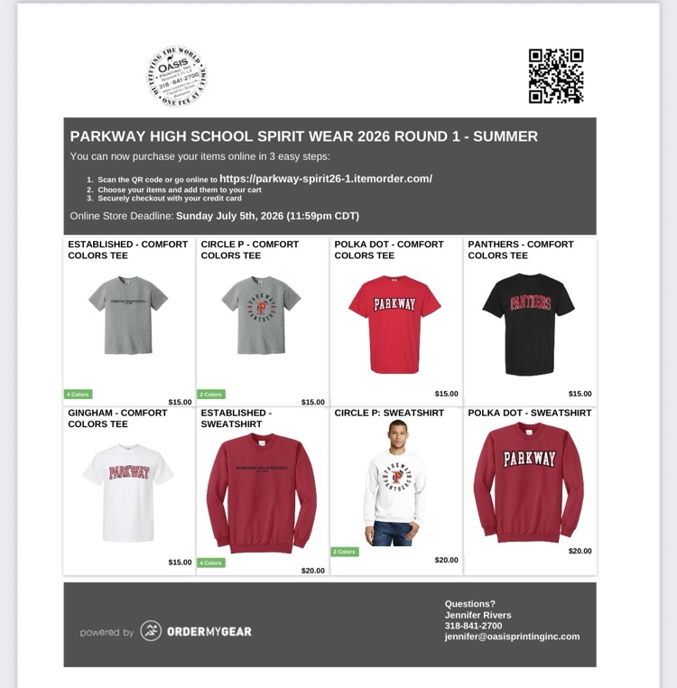 spirit wear 2