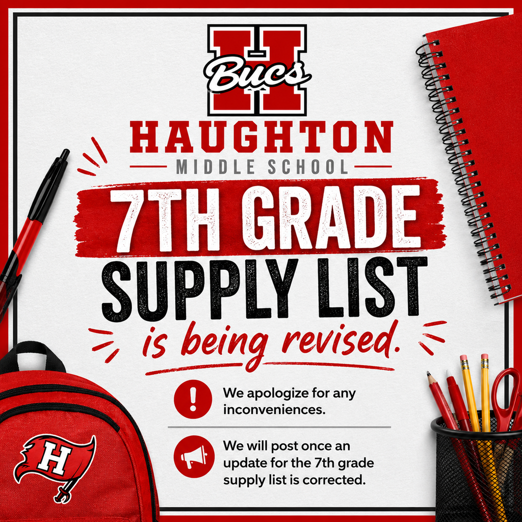 Supply Lists 2026-2027