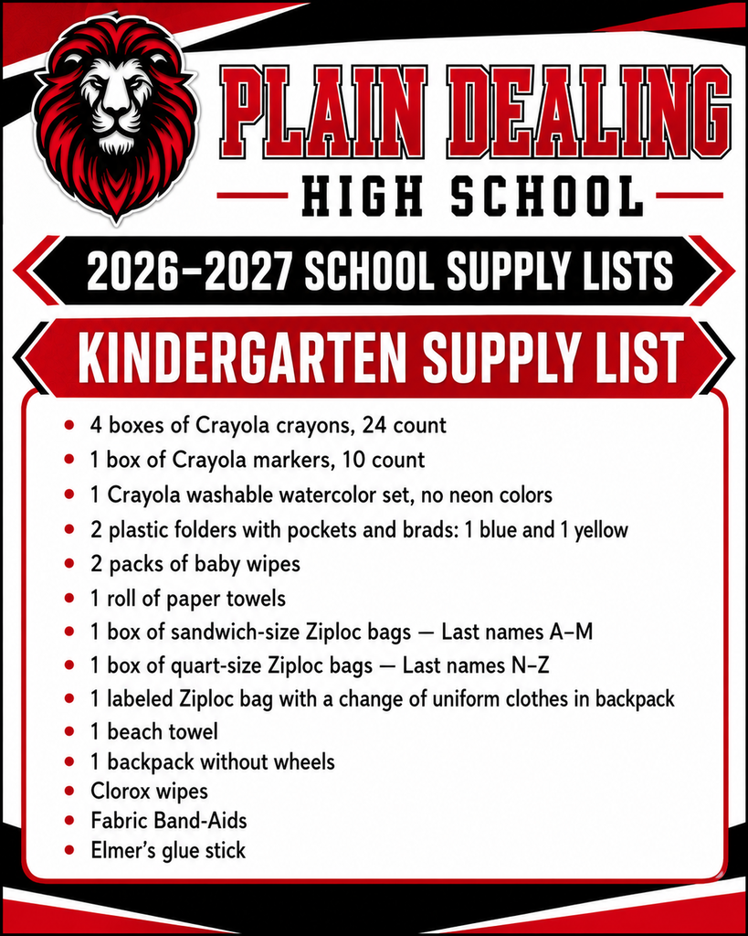Supply List