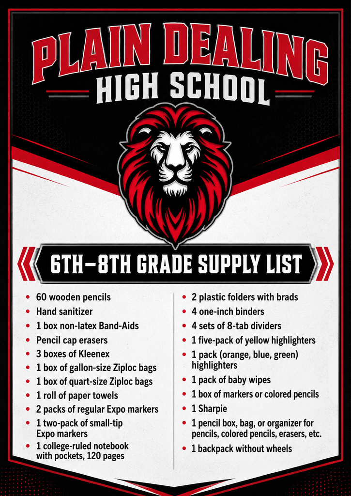 Supply List