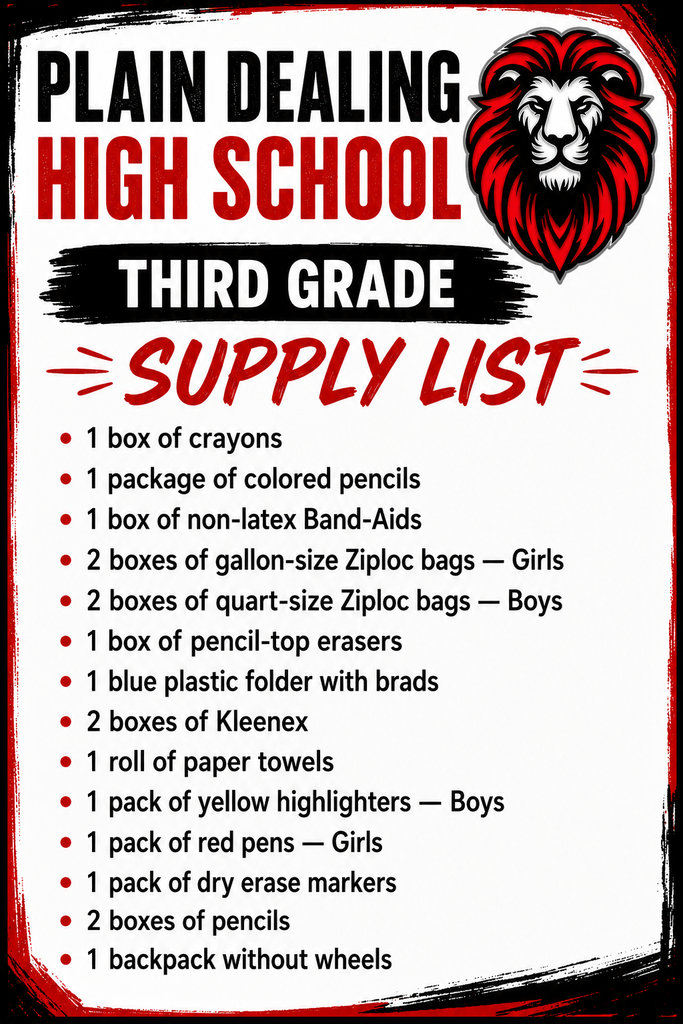 Supply List