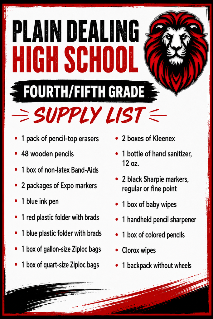 Supply List