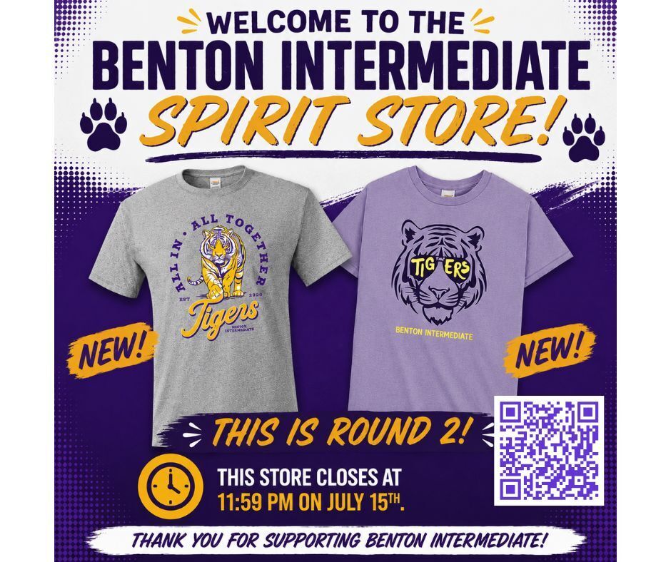 Link to school store: https://bis-spirit26-2.itemorder.com/shop/home/