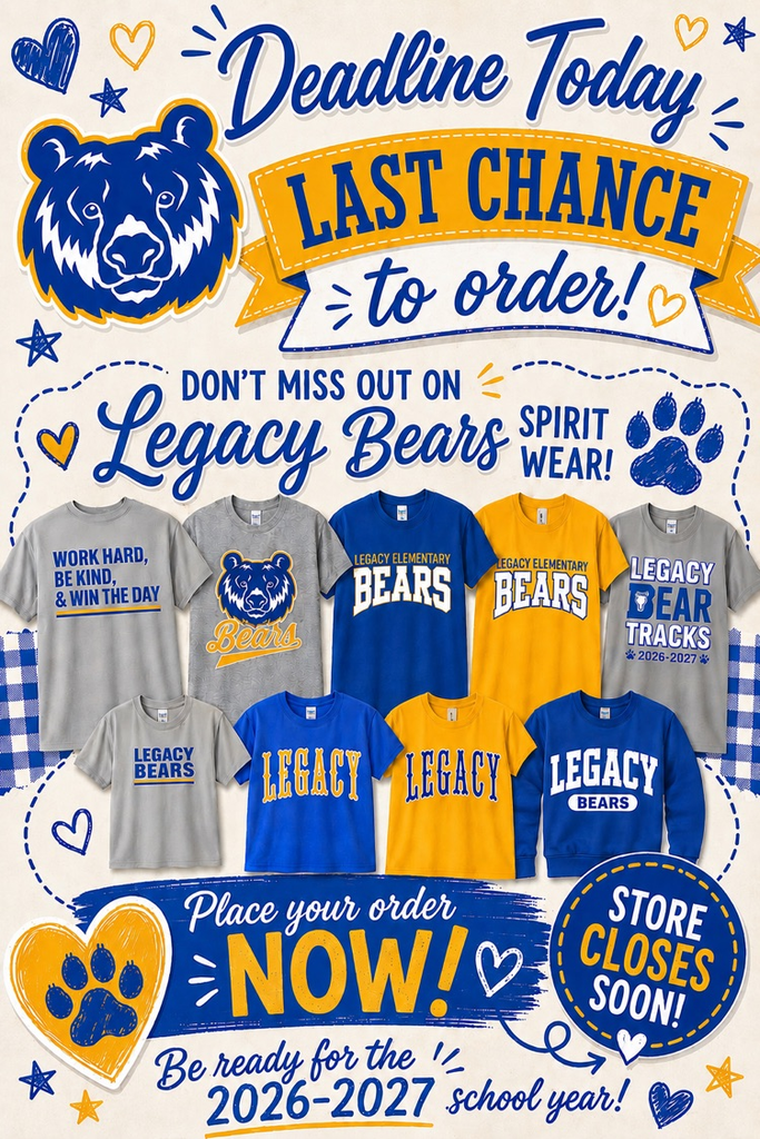Last day to order! 