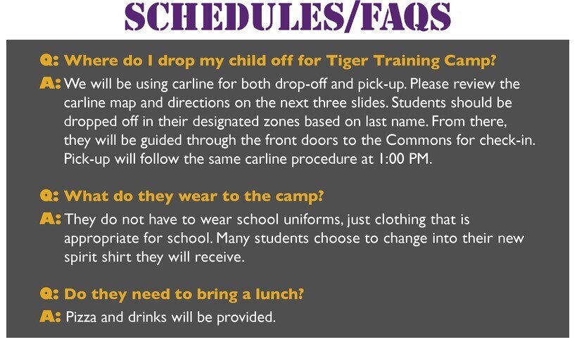 Tiger Training 2026