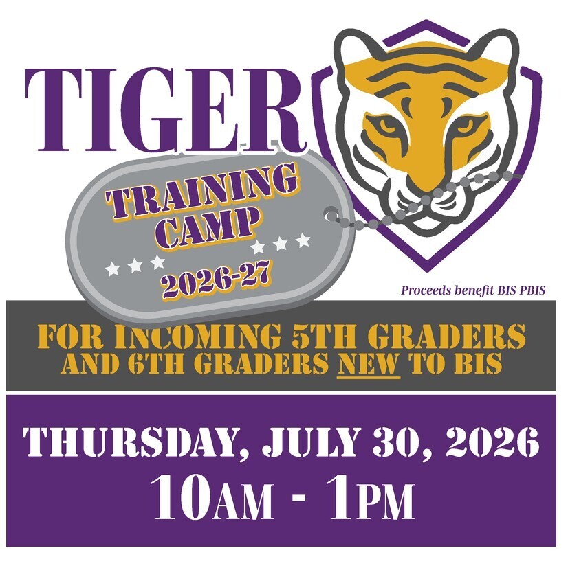 Tiger Training 2026