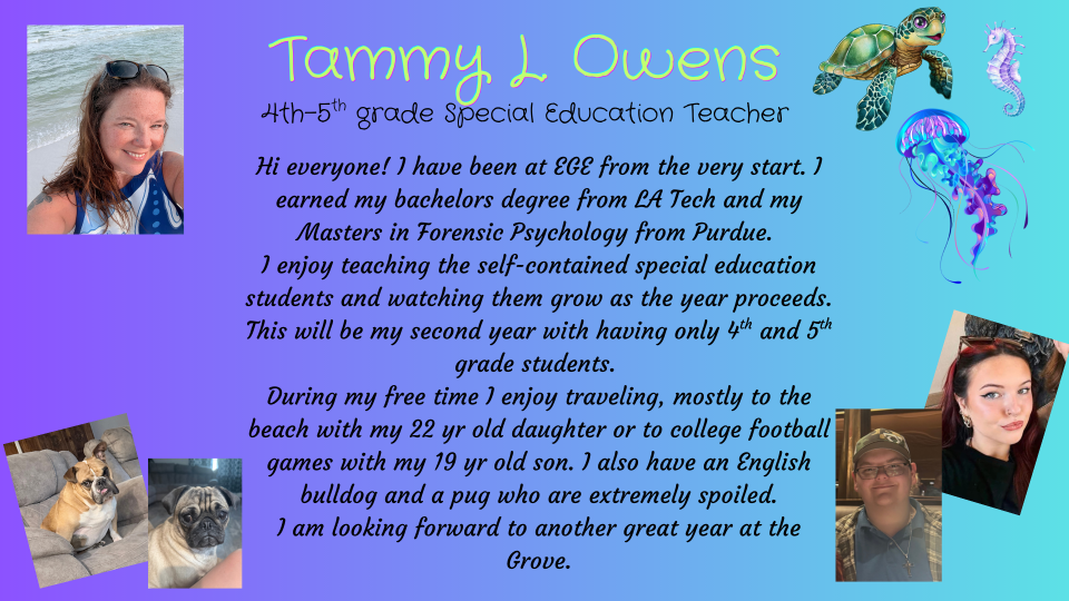 Tammy Owens, Special Education