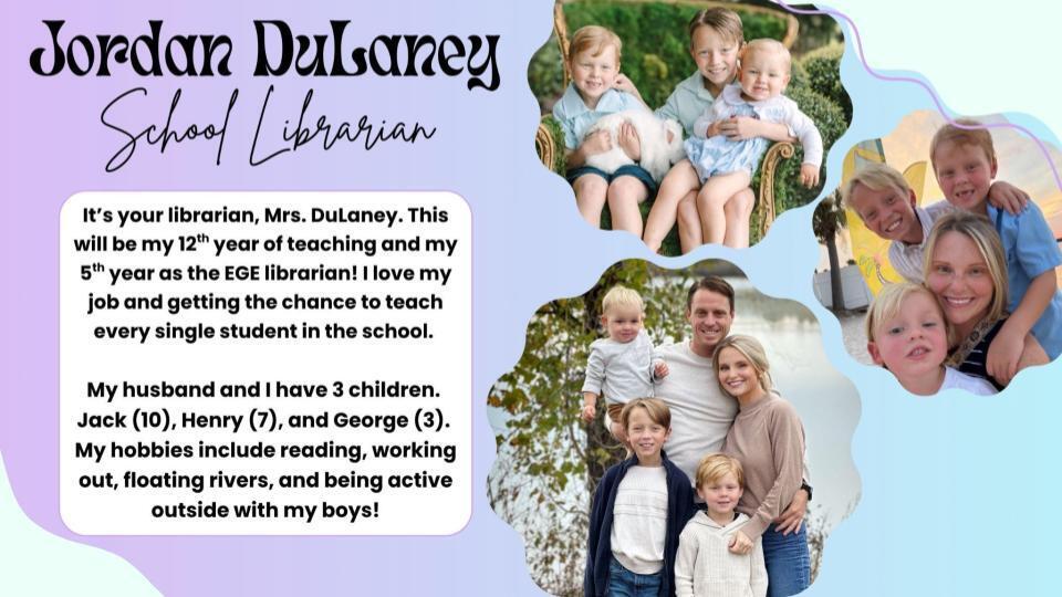 Jordan DuLaney, Librarian