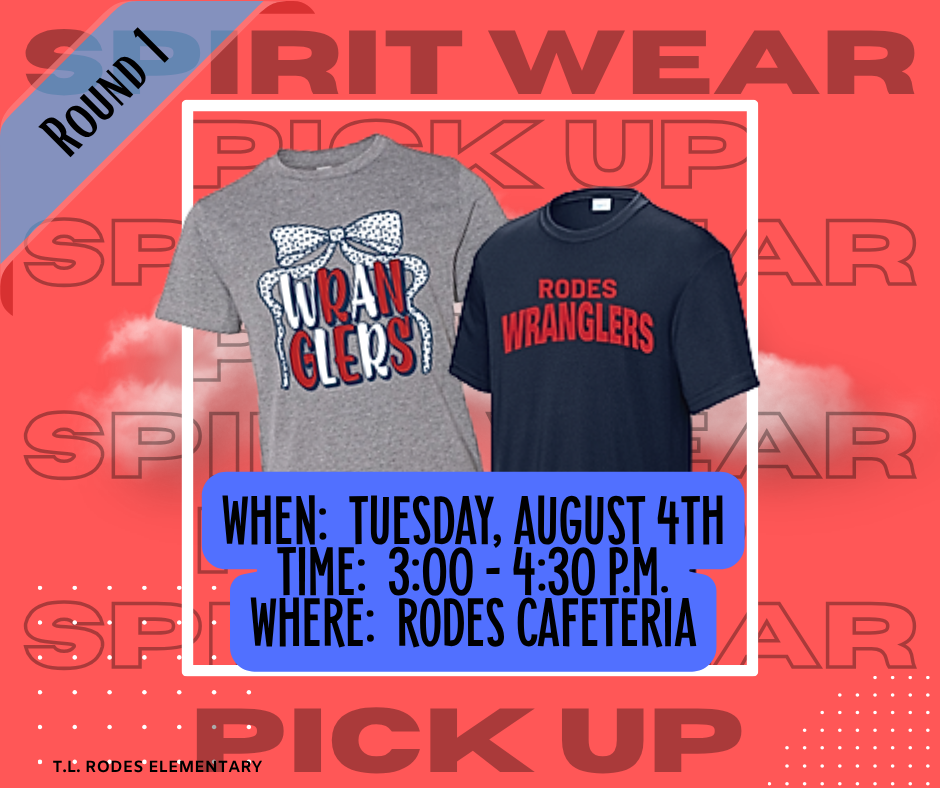 R1 Spirit Wear Pick Up