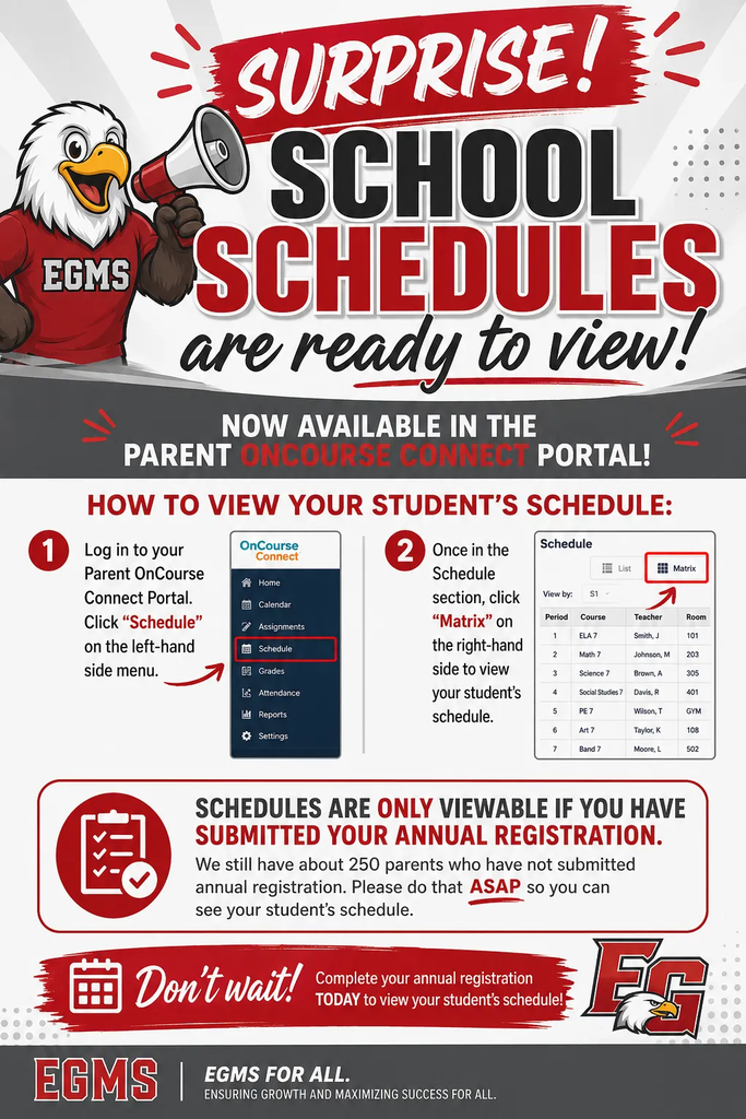 schedules